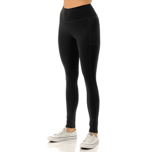 Leggings de sport personnalisés pour femmes, pantalons de gym taille haute, vente en gros, prêts à expédier - Product Image 2