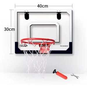 Baloncesto para Niños, Mini Aro de Baloncesto para Montar en la Pared o Sobre la Puerta, Aro Desmontable, Aro de Baloncesto para Exteriores - Product Image 6