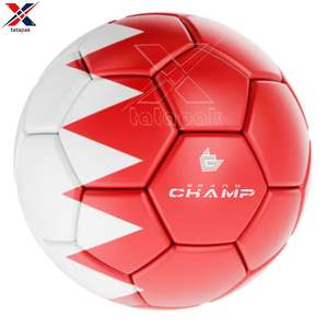Ballon de football en PVC laminé épais de haute qualité, taille 5, durable, écologique, couleur personnalisable, 400-450g, pour usage extérieur, prix de gros - Product Image 6