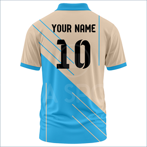 Wida Sports Cricket Shirt Custom Team Jersey Sublimation Print Breathable Lightweight 100% Polyester Eco-Friendly Uniform - Product Image 2
