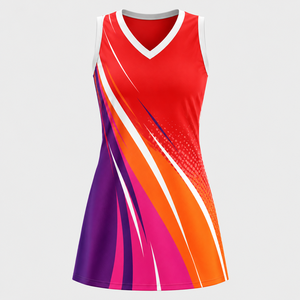 Uniforme de Netball para Mujer STITCH LAB, el Más Vendido, 100% Poliéster, Tejido Transpirable y Suave, Diseño Personalizado, Alta Calidad, OEM - Product Image 1