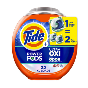 Cápsulas de detergente para ropa Tide Pods Free and Gentle; compatibles con lavadoras HE, 112 unidades - Product Image 1