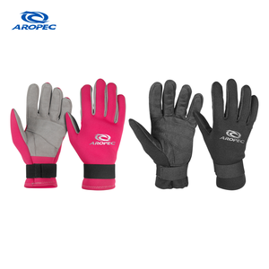 Aropec 2mm Neoprene Amara Diving Gloves with Flexible Palm & Fingers, Adjustable Elastic Velcro Wrist Strap - OEM/ODM/OBM - Product Image 1