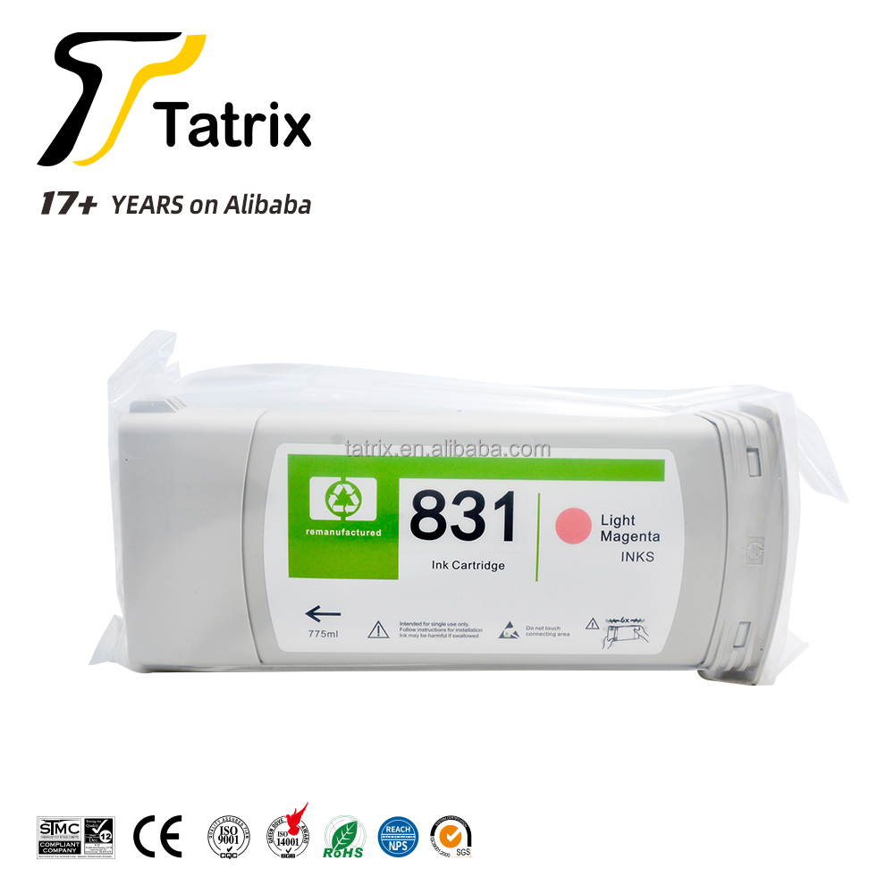 HP Latex 831 インクカートリッジ Tatrix 775ml hp831インクカートリッジ 再生インクカートリッジ hp831