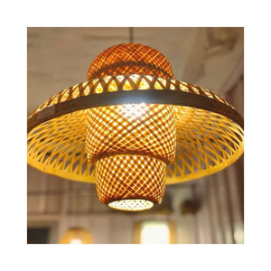 Lámpara Colgante de Bambú Natural TropicalNest para Cafeterías y Restaurantes - Product Image 1