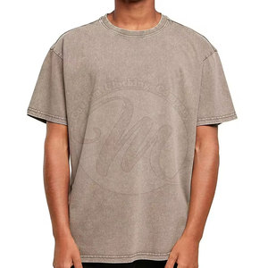 Camiseta de Estilo Moderno con Efecto Desgastado por el Sol, Prenda de Verano de Moda, Camiseta con Tacto Suave y Efecto Desgastado por el Sol - Product Image 4