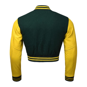 Chaqueta Bomber Corta de Cuero para Mujer, Estilo Urbano, Proveedor Mayorista de EE. UU. - Product Image 2