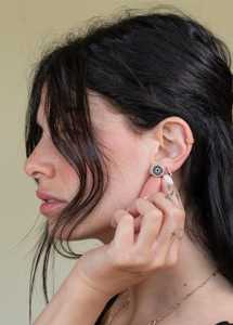 Minimalist Diamond <b>Hoop</b> <b>Earrings</b> 10K 14K 18K <b>Solid</b> Gold Luxury Small Everyday Wear Delicate Modern Huggie B2B Factory Bulk Price - Product Image 6
