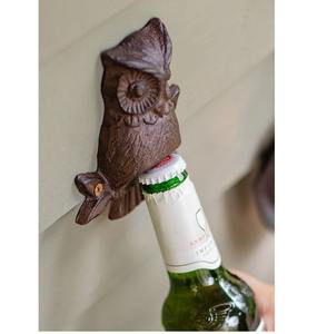 Abridores de botellas magnéticos de metal para la parte trasera del refrigerador, herramienta de cocina práctica para abrir bebidas de forma rápida y sencilla. - Product Image 6