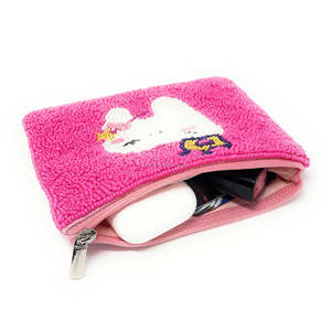 Monedero de cuentas hecho a mano con diseño de hada de los dientes, regalo para mujer, bolsa con cremallera, bordado de corona y varita, bolso pequeño tipo clutch, personalizado, de gran capacidad - Product Image 3