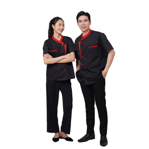 Uniforme de Chef de Restaurante de Poliéster con Doble Botonadura y Diseño Profesional con Impresión Digital, Ropa de Cocina - Product Image 5