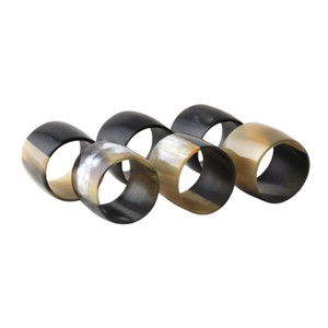 ชุดแหวนรัดผ้าเช็ดปากเหล็กชุบเงิน ดีไซน์ตกแต่งใหม่ 6 ชิ้น สำหรับตกแต่งบ้าน ตกแต่งงานอีเว้นท์ ตกแต่งวันเกิด - Product Image 6