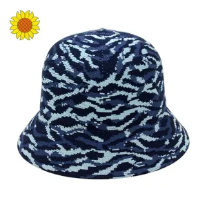 Панама на заказ для мужчин и женщин, Полиэстеровая Летняя вязаная пляжная шляпа от солнца, рыбака, с индивидуальным логотипом