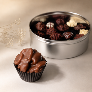 Crunchy Peanuts <b>Chocolate</b> Cluster Truffles Packed In Custom Gift Box With Custom Logo For Corporate Gifts - Product Image 4