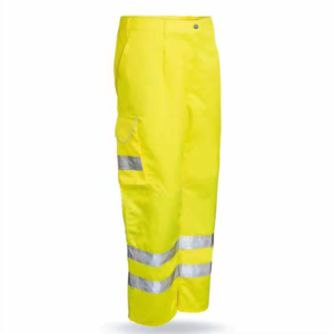 Factory Supply Reflective High Visibility Breathable Waterproof Cotton Safety <b>Work</b> <b>Pants</b> with <b>Cargo</b> Pockets for Construction - Product Image 1