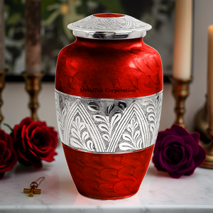 Cremation Urns <b>for</b> Human <b>Ashes</b> Adult Funeral Memorial Large Metal Urn Decorative Burial Jar Personalized <b>Keepsake</b> Wholesale Urns - Product Image 5