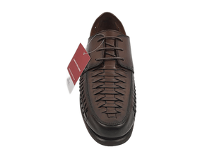 Mocasines de Gamuza Color Marrón Tabaco, Punta Redonda, Cómodos y Transpirables, Suela de Goma, Decoración Metálica, Forro de PU, Color Sólido, para Todas las Temporadas - Product Image 5
