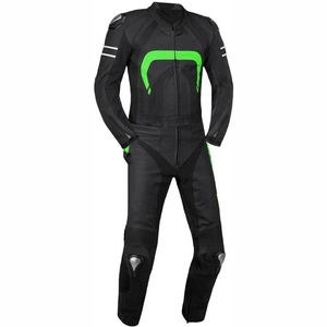 Traje de Motociclismo Verde de Manga Larga Unisex, Spandex y Nailon Transpirable, Equipo de Protección para Todas las Estaciones, Lawd Sports LW-MBS-0007 - Product Image 6