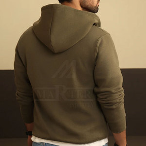 <b>Trendy</b> 100% Cotton Blended Zipper <b>Hoodies</b> Anti-Pilling Custom Printing Factory Wholesale Men's <b>Hoodies</b> Best Price Low MOQ - Product Image 6