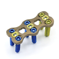Implants orthopédiques OEM, plaque de blocage cervicale antérieure multi-niveaux en titane, ensemble d'instruments chirurgicaux pour la colonne vertébrale