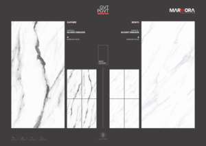 Azulejos de porcelana modernos, brillantes y sin fin, tamaño 600x1200, formato grande para pisos y paredes, para interiores de villas, apartamentos y hoteles de lujo. - Product Image 4