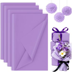 Carta Velina Viola Chiaro 14x10 Pollici, 330 Fogli in Confezione Grande per Decorazioni di Matrimoni, Feste di Compleanno e Progetti Artistici Fai-da-Te - Product Image 1