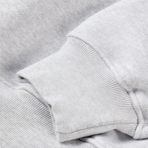 Sudadera Unisex de Cuello Redondo, Color Gris Sólido, Tejido de Algodón, Estilo Casual, Corte Regular, para Otoño - Product Image 6