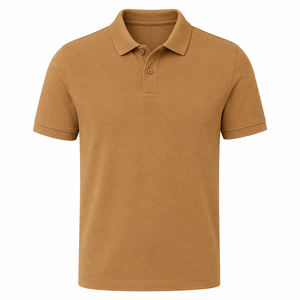 Polo homme de haute qualité, deux tons, décontracté, en tissu piqué, coupe slim, pour le golf, avec logo brodé personnalisé, streetwear, confortable. - Product Image 3
