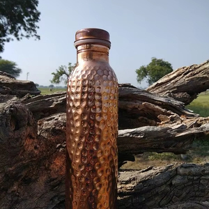 Elegant <b>Copper</b> Wellness <b>Bottle</b> - Product Image 1