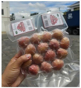 ลิ้นจี่เวียดนามแช่แข็ง IQF รสชาติสดใหม่ ผลไม้ทั้งลูก ยี่ห้อ 99 GD บรรจุภัณฑ์สุญญากาศแบบขายส่ง ไม่มีน้ำตาล - Product Image 1