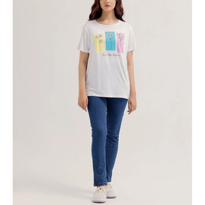 เสื้อยืดแขนยาวคอกลมทรงหลวมผ้าฝ้ายคุณภาพสูงสำหรับผู้หญิง ขายส่ง รับสกรีนโลโก้ ราคาถูก - Product Image 4