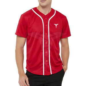 Maillot de baseball en polyester respirant à prix abordable avec logo personnalisé, service OEM, couleurs et tailles sur mesure - Product Image 5