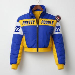 Sigma Gamma Rho Sorority Embroidery Bomber Racing <b>Jacket</b> for <b>Women</b> Waterproof & Eco-Friendly Customizable Lightweight <b>Jacket</b> - Product Image 6