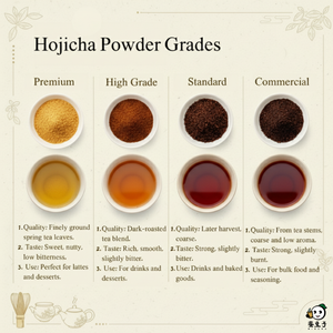 Polvo hojicha japonés para hornear asado con acabado dulce - Product Image 2