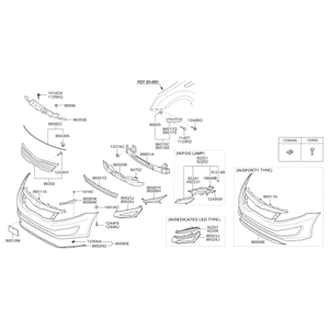 Nuevo Deflector Inferior Original OEM 865914C200 - Product Image 2