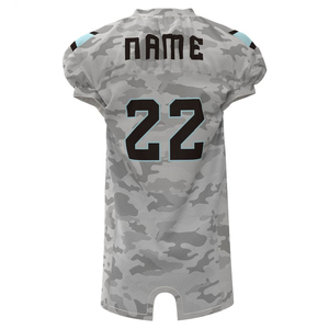 Maillot de football américain sur mesure pour homme, cousu, personnalisé, anti-rides, respirant, confortable - Product Image 3