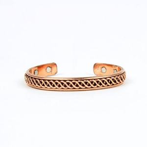 Copper Magnetic <b>Healing</b> Unisex Handmade <b>Bracelet</b> with Hand Polished Natural Plating Customized Shape New Design-Wholesale - Product Image 1