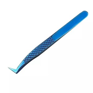Pinzas Profesionales para Extensión de Pestañas, Pinzas de Acero Inoxidable de Grado Quirúrgico, Pinzas Profesionales para Volumen de Pestañas - Product Image 4