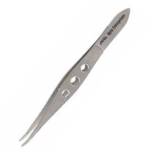 Pinza Quirúrgica Oftálmica de Punta Fina, Certificación CE, Barraquer Cilia Forceps, Manual, Longitud Total 11 cm, Acero Inoxidable - Product Image 5