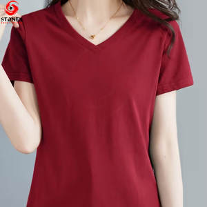 T-shirts en coton pour femmes, best-sellers, coupe ample, motif fitness, nouveaux t-shirts en coton légers et de qualité supérieure pour un usage décontracté, personnalisables - Product Image 2