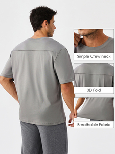 Camisetas Deportivas Lisas para Hombre, Ropa Deportiva para Gimnasio, Camisetas para Imprimir, OEM/ODM - Product Image 2