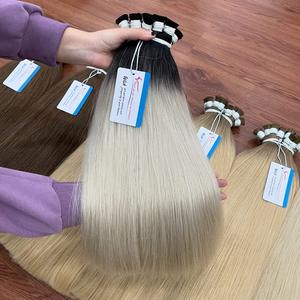 Extensions de cheveux humains en vrac de luxe doux et sans enchevêtrement pas synthétique soyeux et lisse SDD prix de gros - Product Image 2