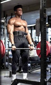 Wholesale Scilion Elastic Neoprene Adjustable Lifting Straps Wrist <b>Wraps</b> for Weightlifting Gym Fitness Custom Logo OEM Factory - Product Image 6