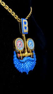 จี้ฮิบฮอปเคลือบสารเคลือบสีหลังสำหรับผู้ชายตัววัดความดันเครื่องปรับอากาศแบบปรับแต่งได้ - Product Image 6