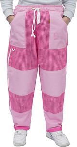 Pantalon de combinaison d'apiculture respirant en polyester de haute qualité avec fermeture éclair, coupe ample, manches blanches anti-piqûres et coutures surjetées - Product Image 3