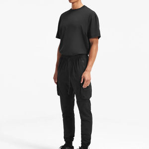 Plus Size <b>Elastic</b> Waist Men's Trousers Loose Lightweight Casual Summer Straight Breathable New Style Casual Trousers in Summer - Product Image 3