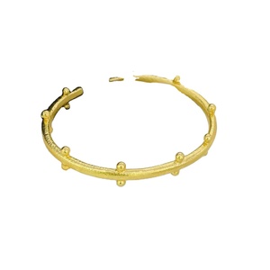 Brazalete de latón de alta calidad para joyería de moda, brazalete apilable de latón crudo, brazalete abierto Ajustable, uso manual - Product Image 1