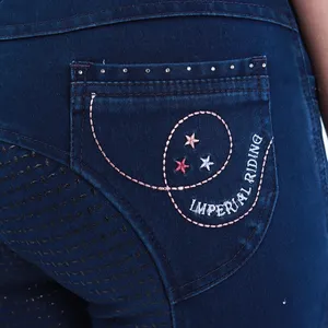 Pantalon d'équitation extensible 4 directions de haute qualité, leggings, collants, vêtements d'équitation en tissu technique au toucher doux - Product Image 6