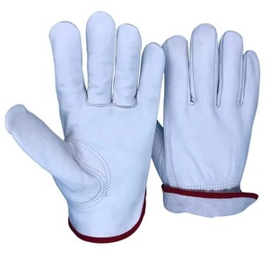 Customized Logo Design Driver Protective <b>Gloves</b> Soft Deer Skin Leather Working <b>Gloves</b> for Outdoor Cycling Skiing Daily - Product Image 3