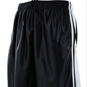 Pantalones Cortos Deportivos de Malla Tejida con Cordón Ajustable para Hombre, Transpirables, de Secado Rápido, para Fitness, Baloncesto, Doble Capa, para Playa - Product Image 1